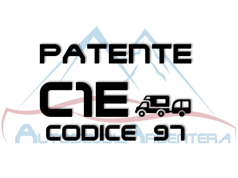 Patente C1E Codice 97