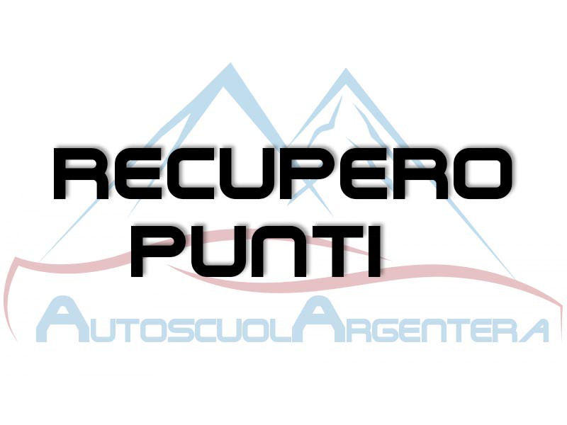 RECUPERO PUNTI